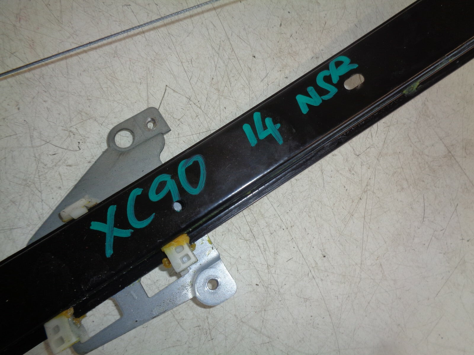 VOLVO XC90 D5 2014 FACELIFT NSR PASSENGER SIDE REAR REGULATOR MOTOR 119971XXX