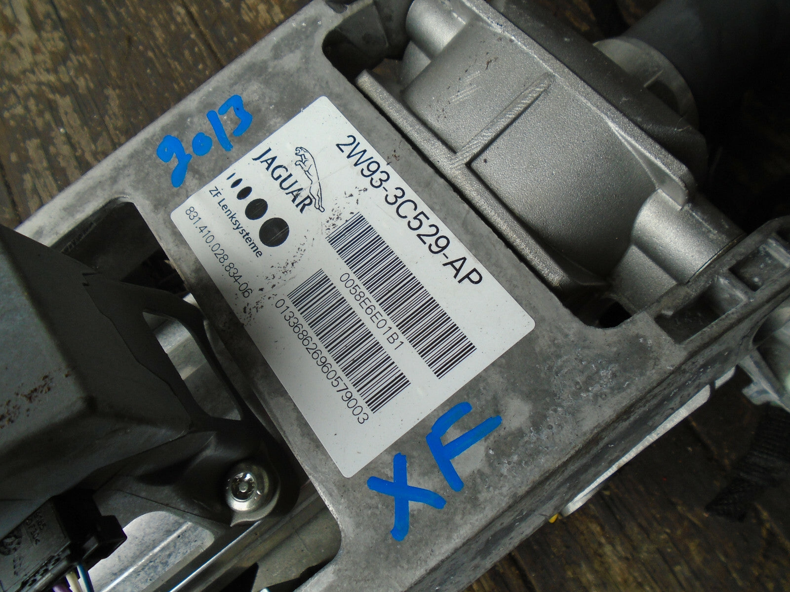 JAGUAR XF FACELIFT 2013 2.2 DIESEL ELECTRIC STEERING COLUMN 2W933C529AP
