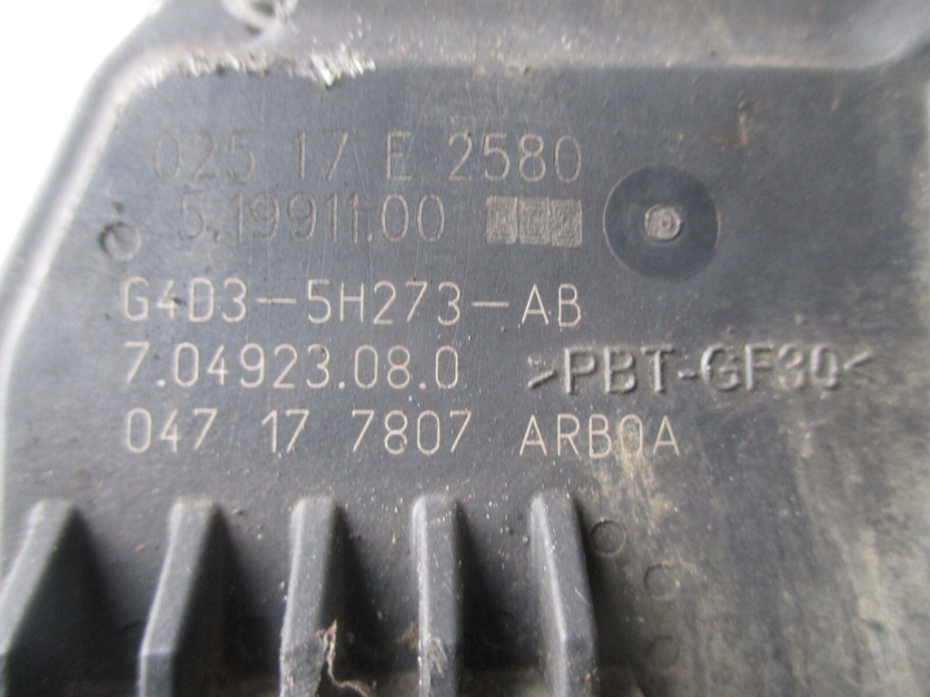 JAGUAR XE X760 2016 2.0 DIESEL EGR VALVE THROTTLE BODY G4D35H273AB