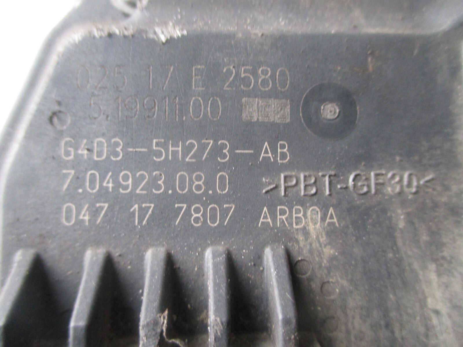 JAGUAR XE X760 2016 2.0 DIESEL EGR VALVE THROTTLE BODY G4D35H273AB