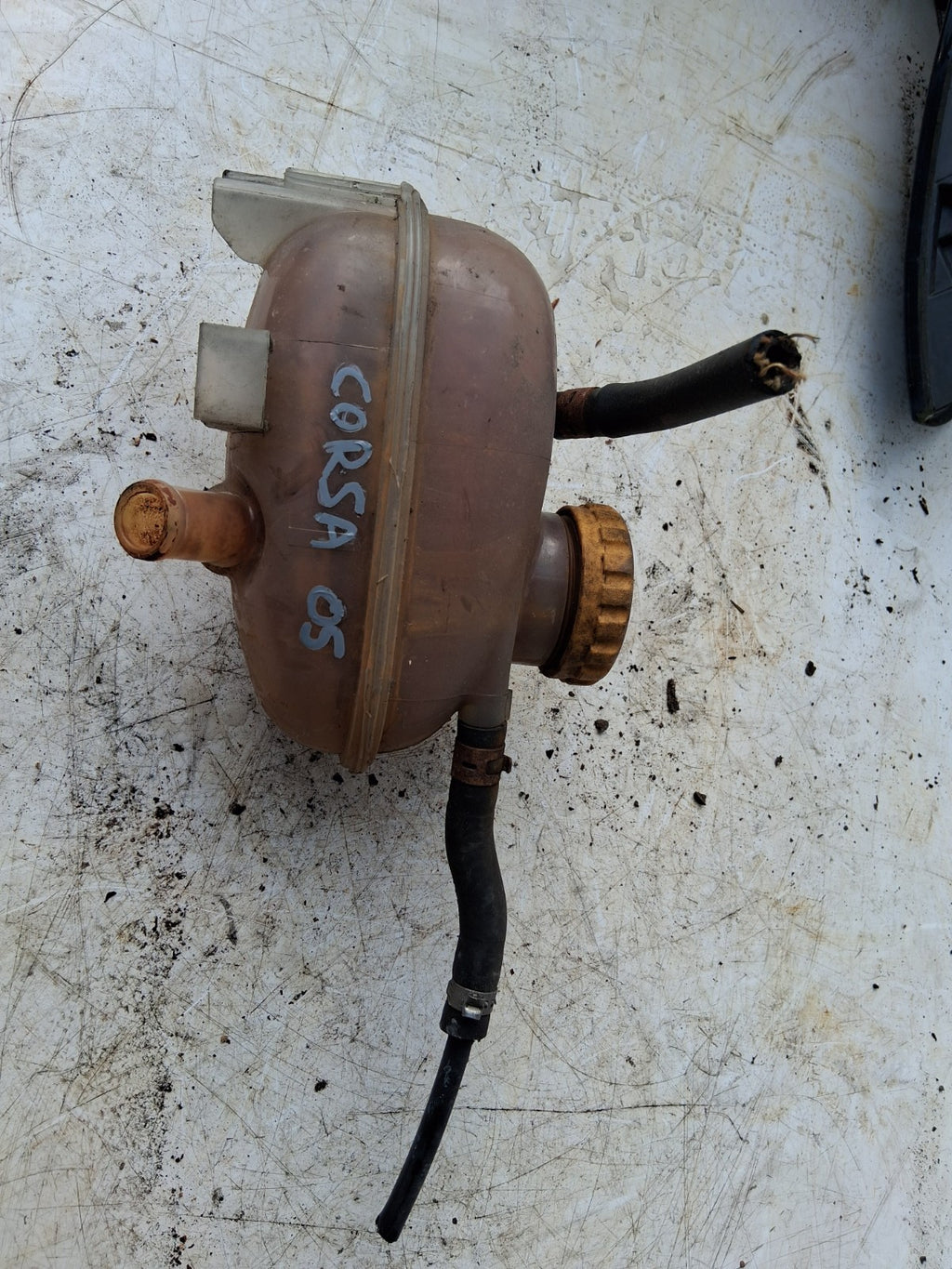 2005 VAUXHALL CORSA C COOLANT OVERFLOW EXPANSION TANK RESERVOIR 460029937
