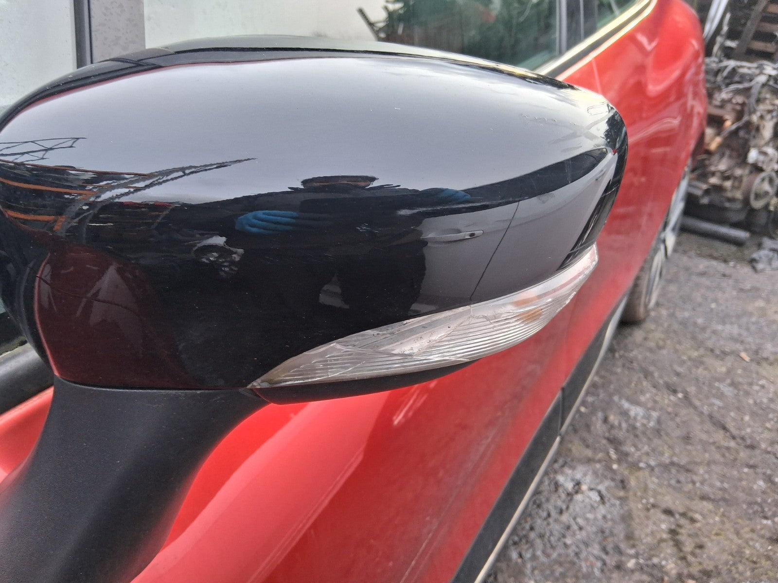 2013 RENAULT CLIO X98 MK4 NSF PASSENGER SIDE FRONT LEFT ELECTRIC WING MIRROR