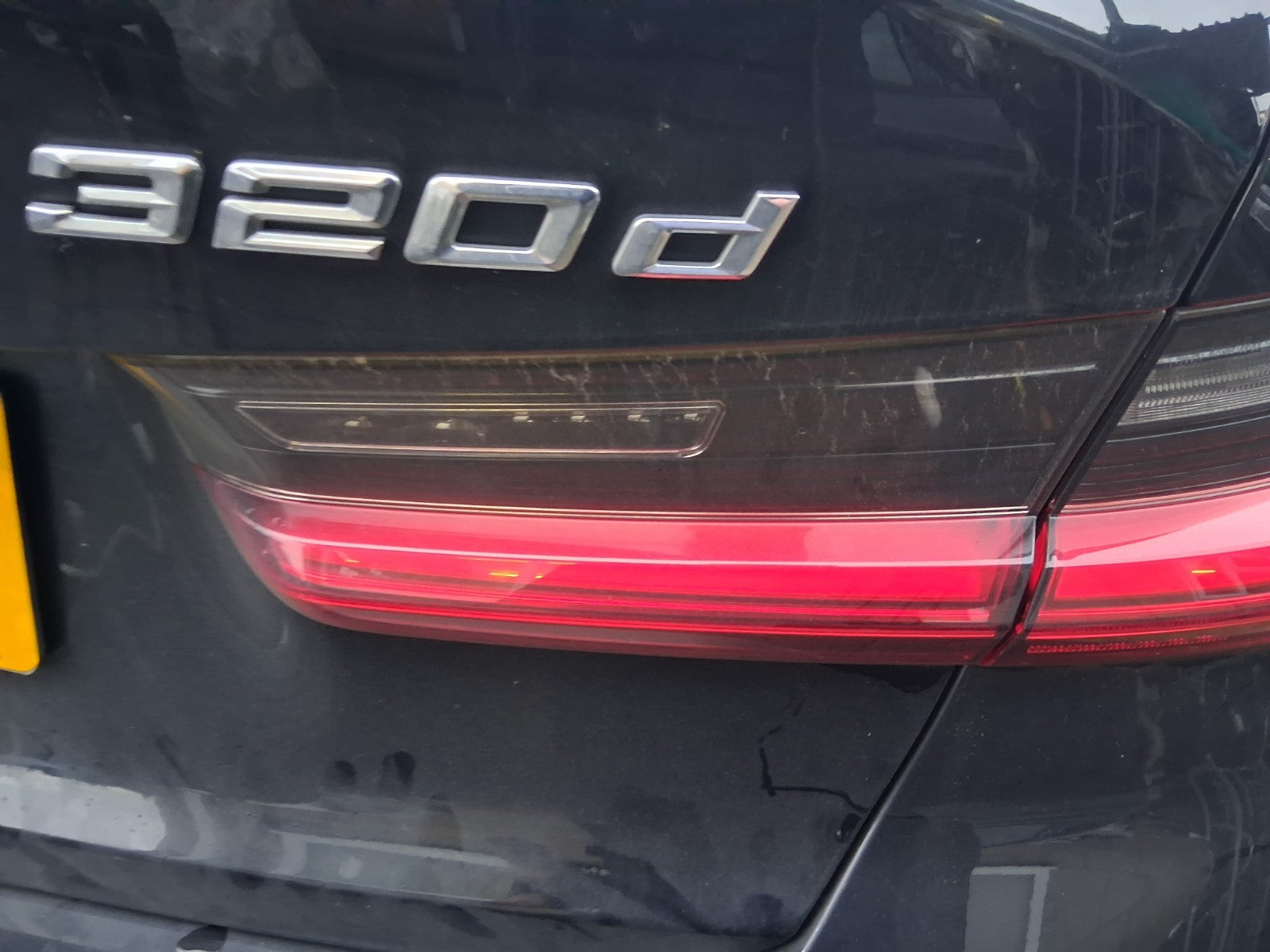 2019 BMW 3 SERIES SALOON G20 OSR DRIVER SIDE REAR INNER TAIL LIGHT LAMP