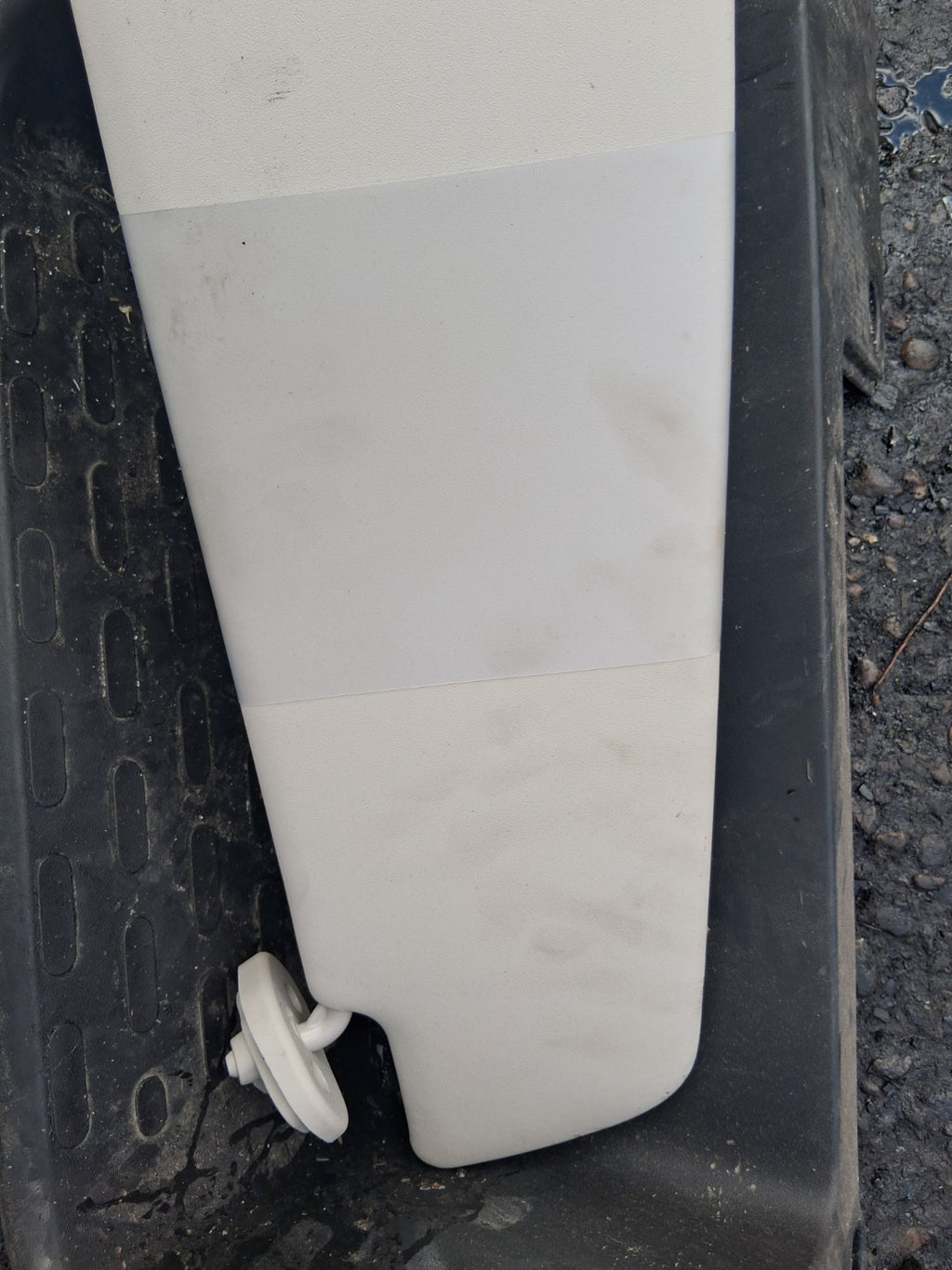 2024 FIAT DUCATO MK3 NSF PASSENGER SIDE FRONT LEFT SUN VISOR SHADE