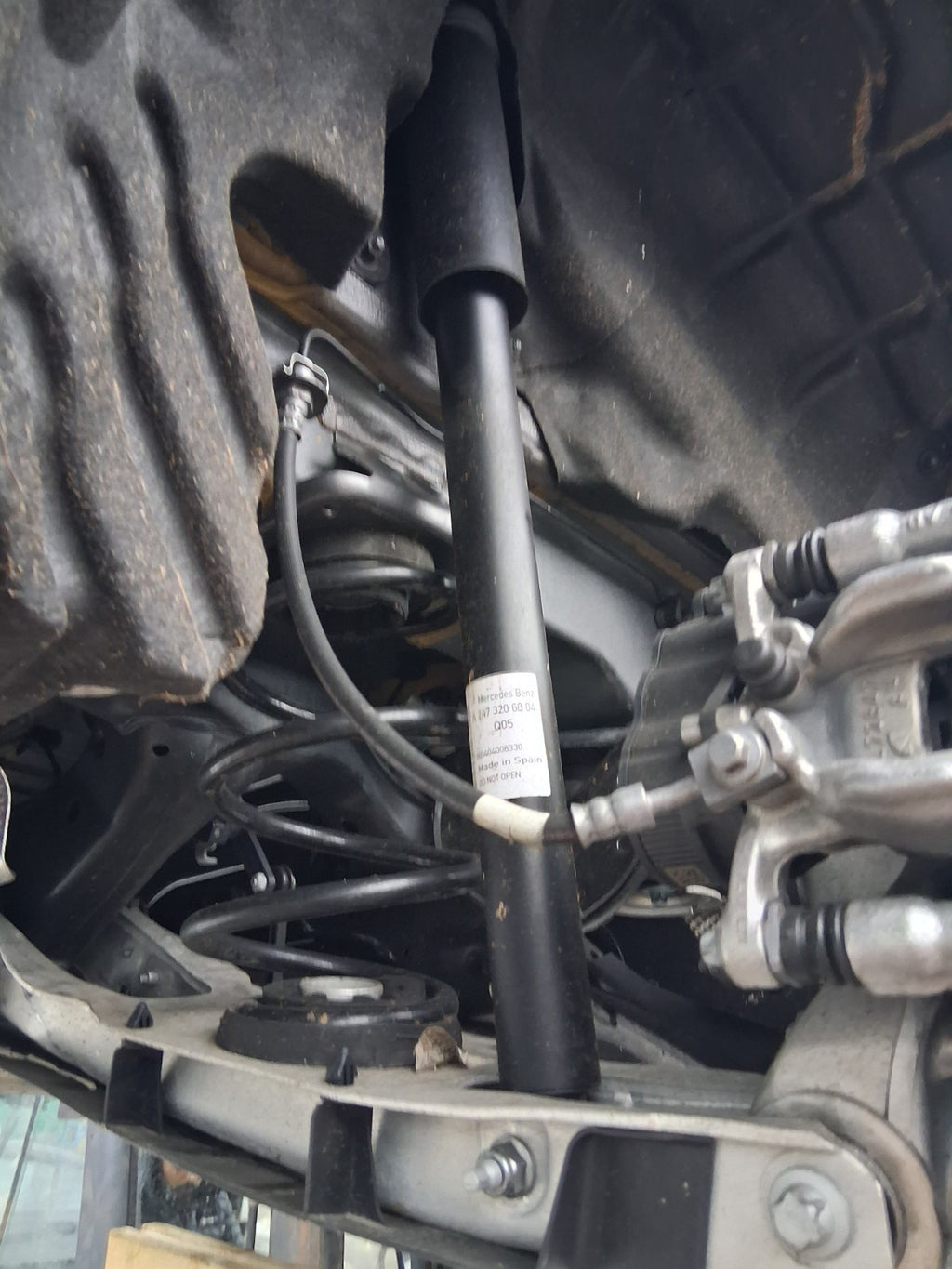 2025 MERCEDES BENZ GLA H247 1.3 HYBRID ELECTRIC COMPLETE REAR AXLE DISC TYPE
