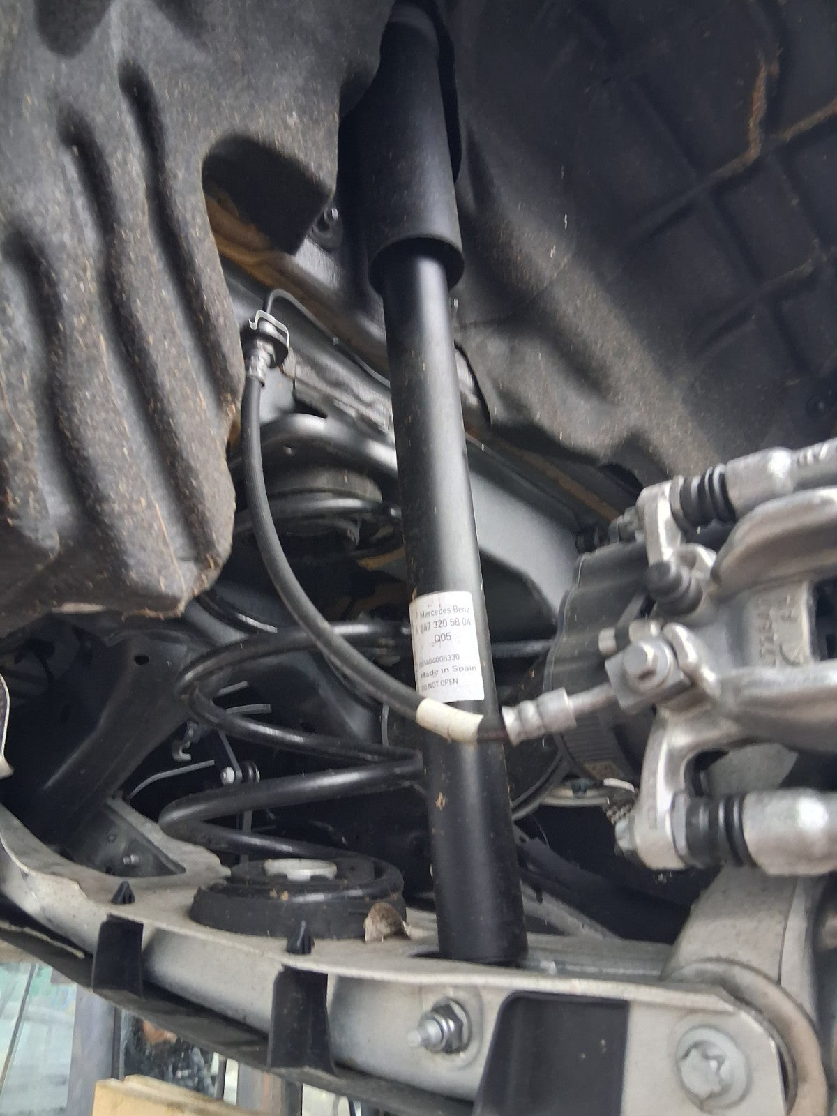 2025 MERCEDES BENZ GLA H247 1.3 HYBRID ELECTRIC COMPLETE REAR AXLE DISC TYPE
