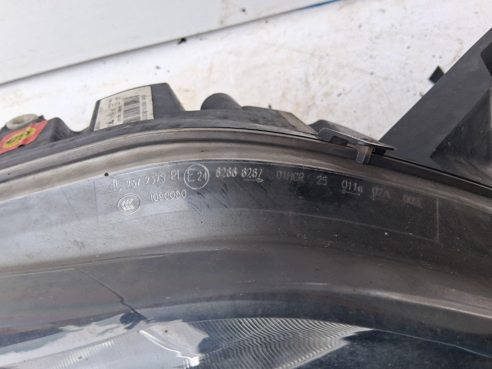 2016 PEUGEOT BOXER MK3 OSF DRIVER SIDE FRONT RIGHT HEADLIGHT 1375099080