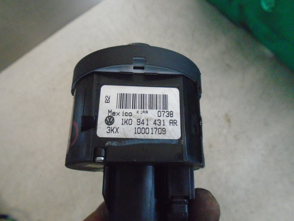 VW VOLKSWAGEN GOLF MK5 HEADLIGHT CONTROL SWITCH 1K0941431AR