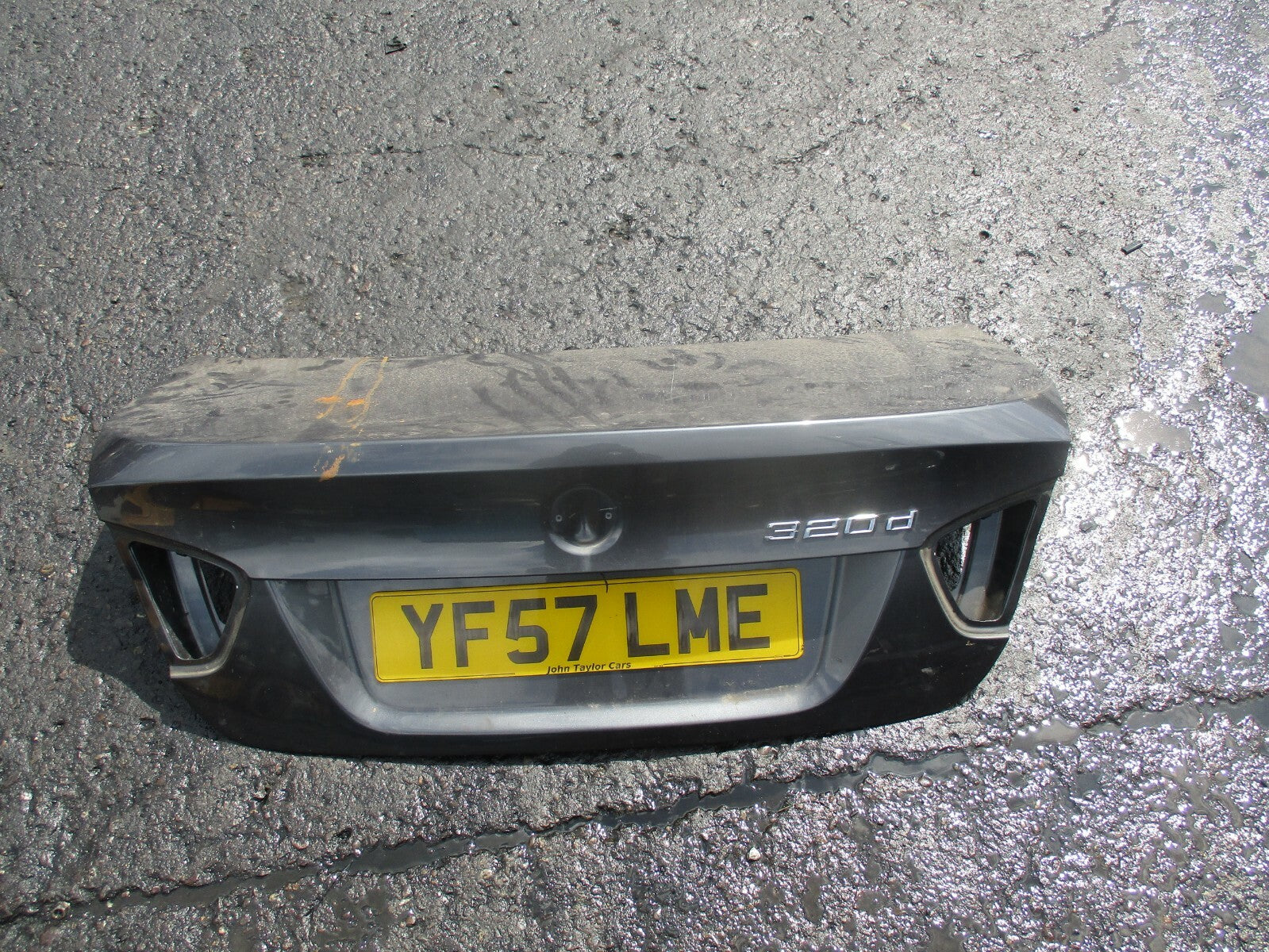 BMW 3 SERIES E90 BOOTLID TAILGATE COMPLETE BOOT METALLIC GREY