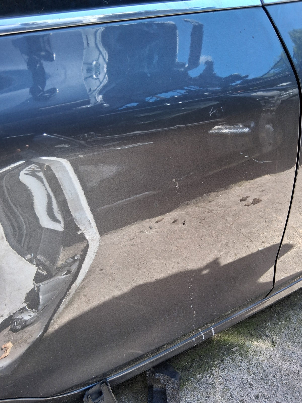 2019 PEUGEOT 208 MK2 OSR DRIVER SIDE REAR RIGHT COMPLETE DOOR GREY