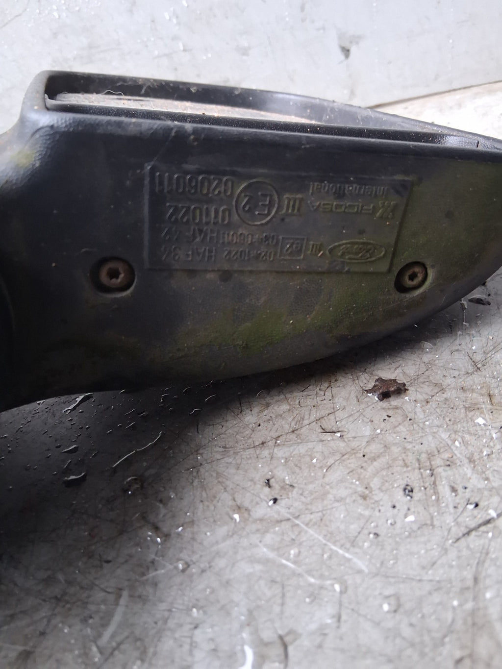 2011 FORD TRANSIT CONNECT OS DRIVER SIDE WING MIRROR 0206011