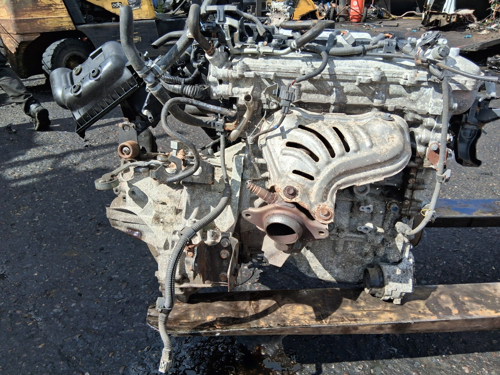 2017 TOYOTA VERSO 1.6 BI FUEL VALVEMATIC COMPLETE ENGINE 1ZR FAE 1ZR-FAE