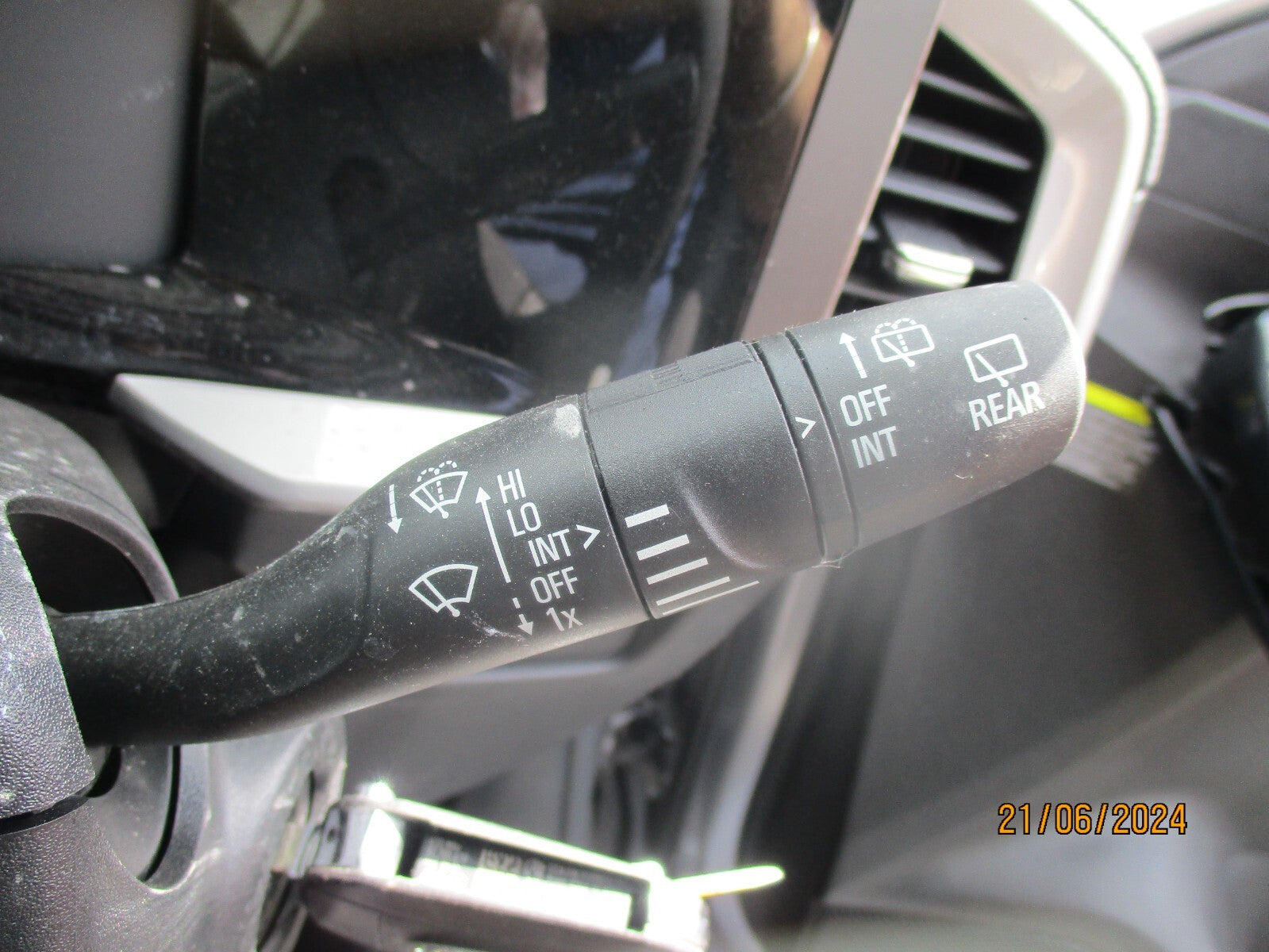 VAUXHALL MOKKA B MK2 2022 WIPER INDICATOR STALK CONTROL SWITCH