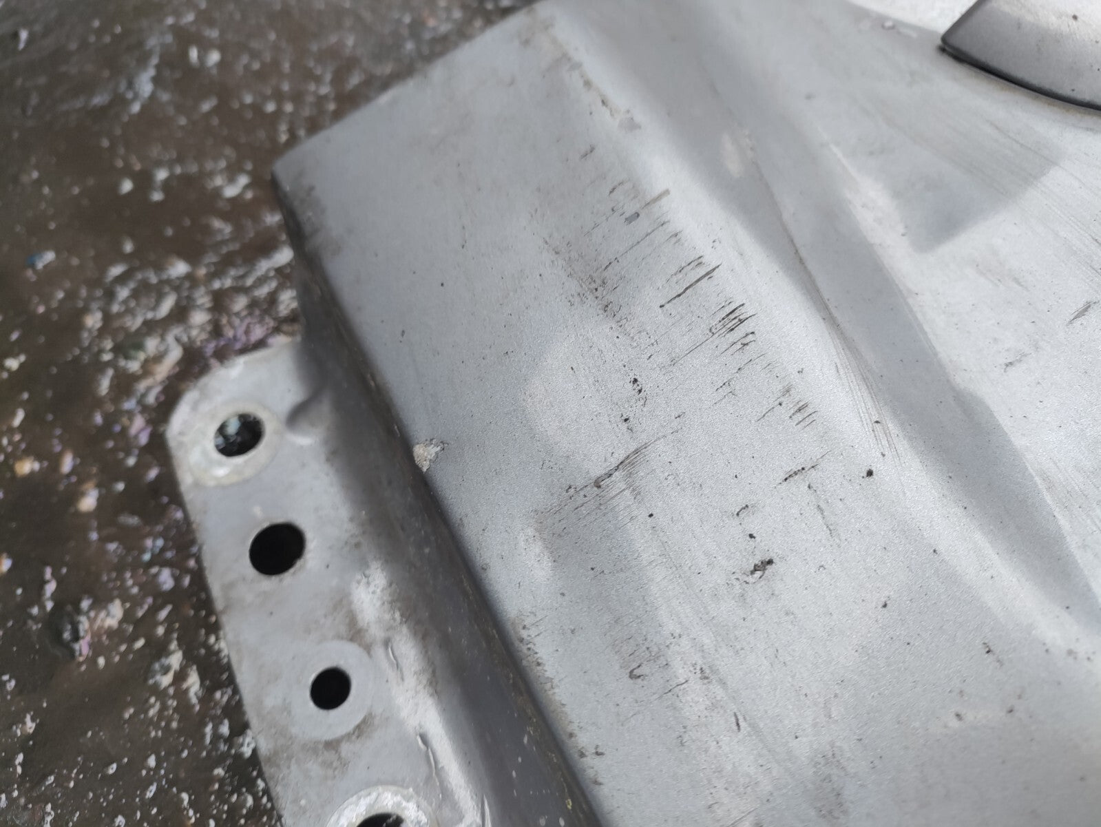 2009 JAGUAR XF X250 OSF DRIVER SIDE WING PANEL SILVER