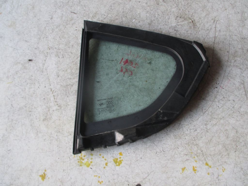 MG6 MK1 2011 5 DOOR OSR DRIVER SIDE REAR QUARTER WINDOW GLASS