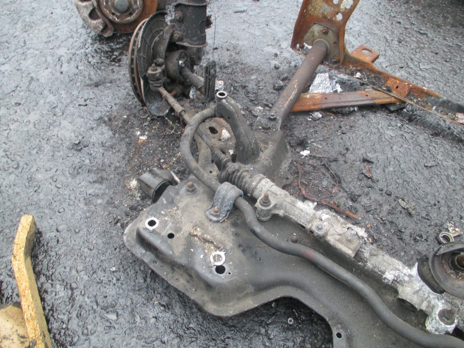 JEEP RENEGADE 2019 2WD COMPLETE FRONT AXLE SUB FRAME ANTI SWAY ROLL BAR FIRE 🔥