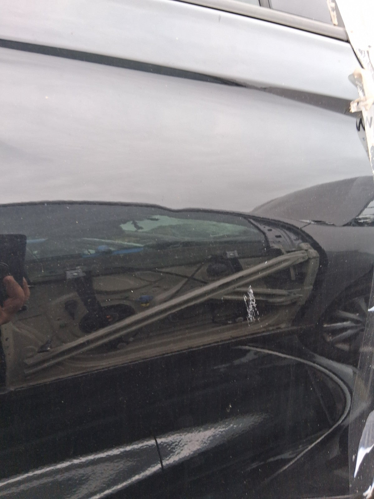 2024 VAUXHALL CROSSLAND OSR DRIVER SIDE REAR RIGHT BARE DOOR DIAMOND BLACK 23G