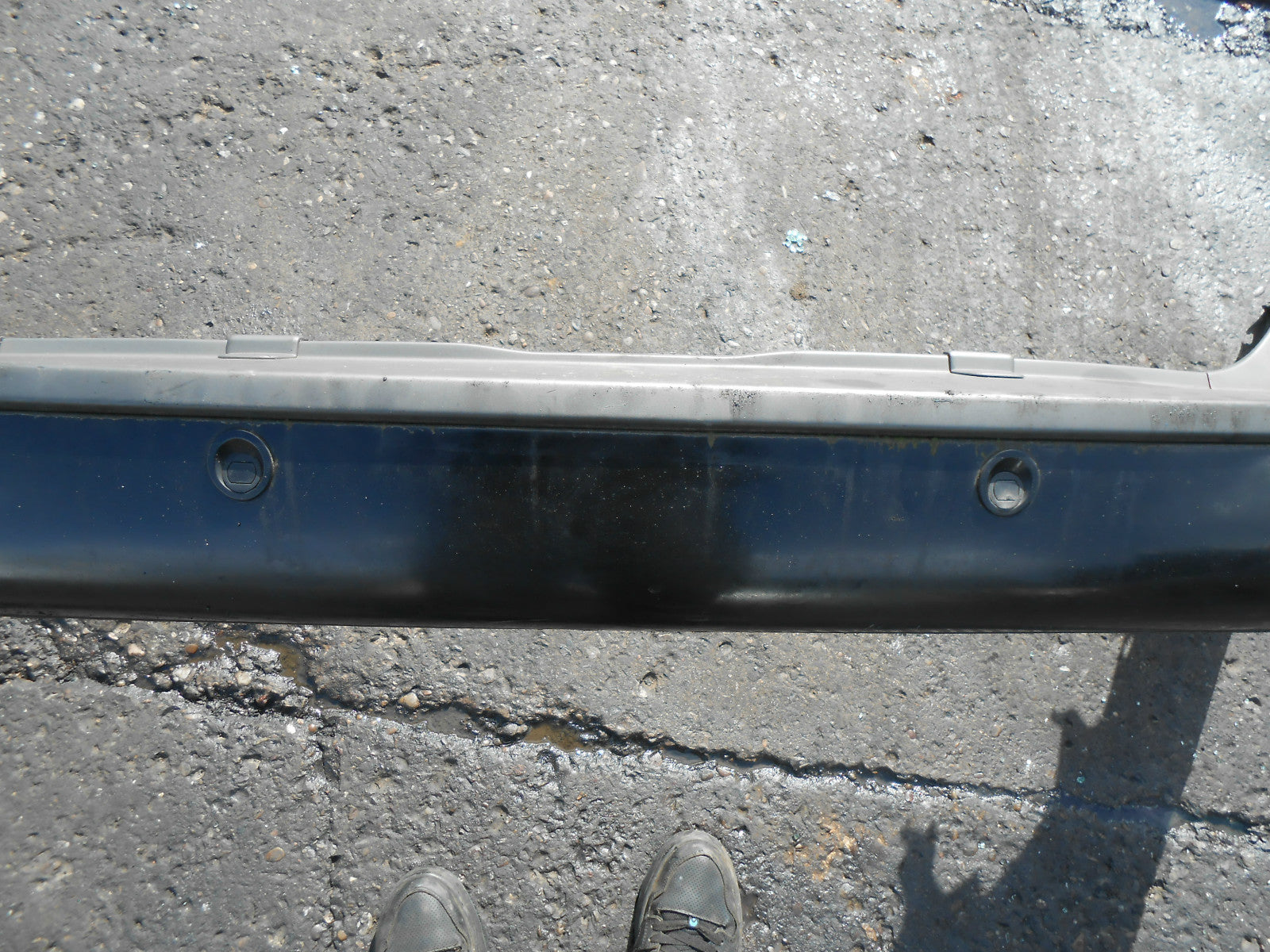 RENAULT LAGUNA MK2 2004 ESTATE COMPLETE REAR BUMPER BLACK