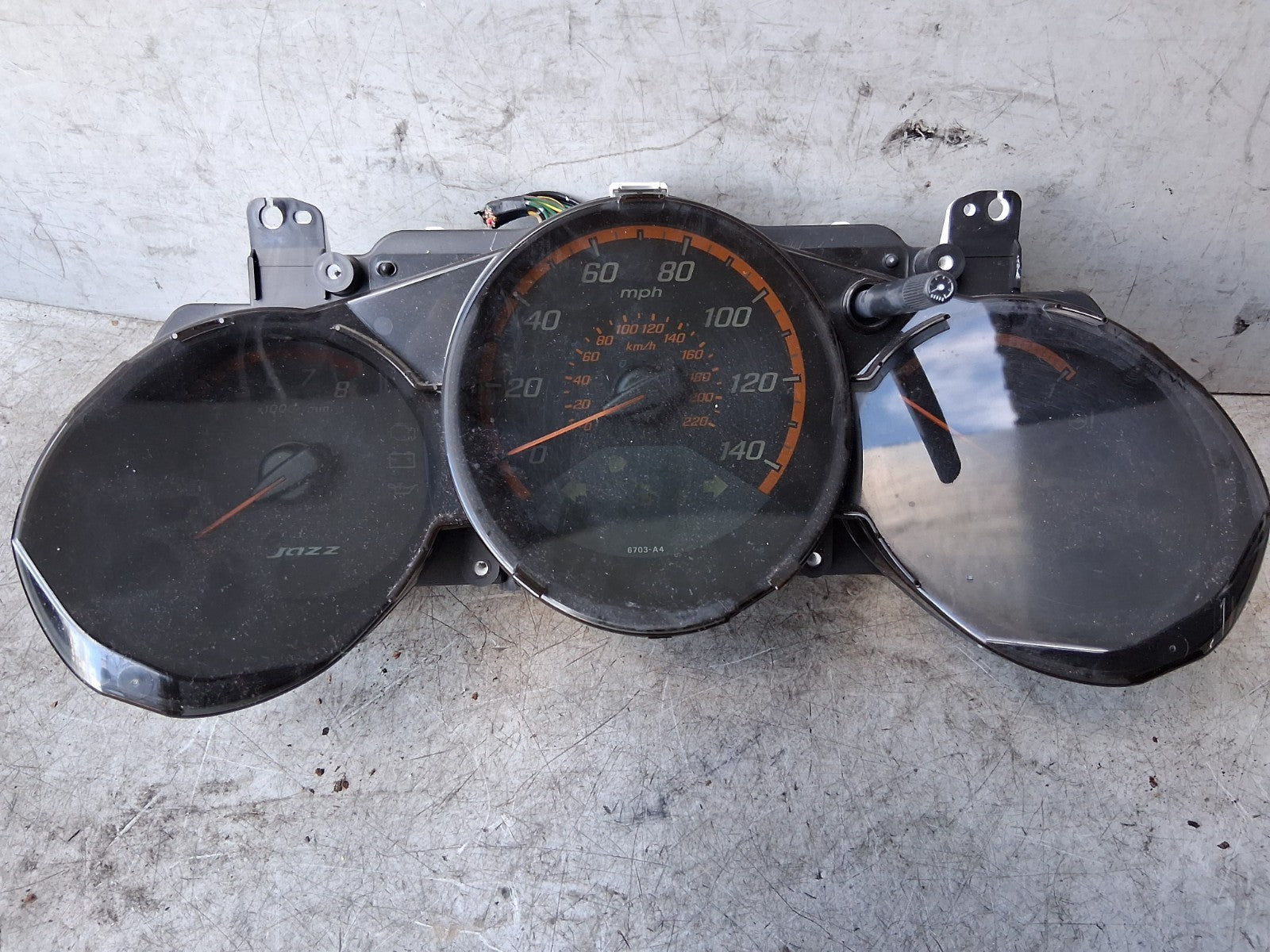 2007 HONDA JAZZ MK2 SPEEDO SPEEDOMETER INSTRUMENT CLUSTER 78100SAAD500