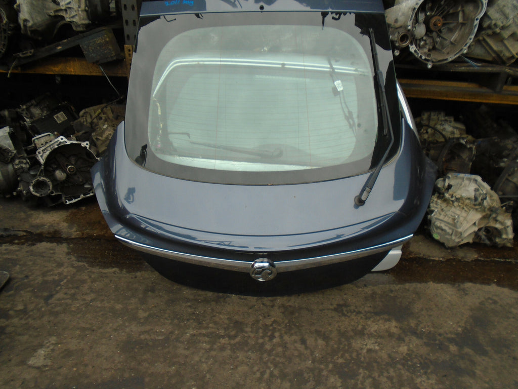 VAUXHALL INSIGNIA A 2011 REAR COMPLETE BOOTLID TAILGATE BLUE GREY