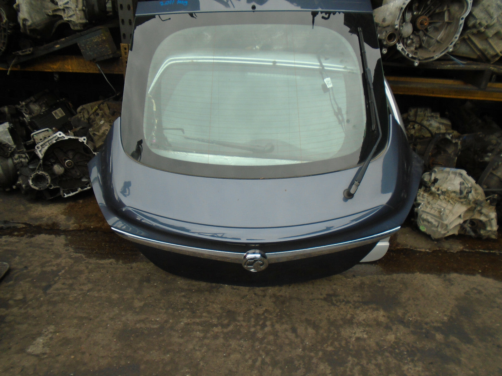 VAUXHALL INSIGNIA A 2011 REAR COMPLETE BOOTLID TAILGATE BLUE GREY