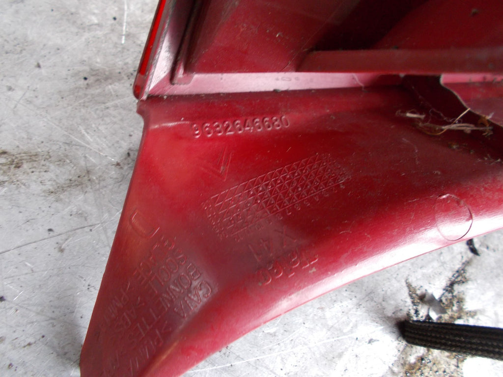 CITROEN C5 2005 OS DRIVER SIDE REAR LIGHT 9632646680