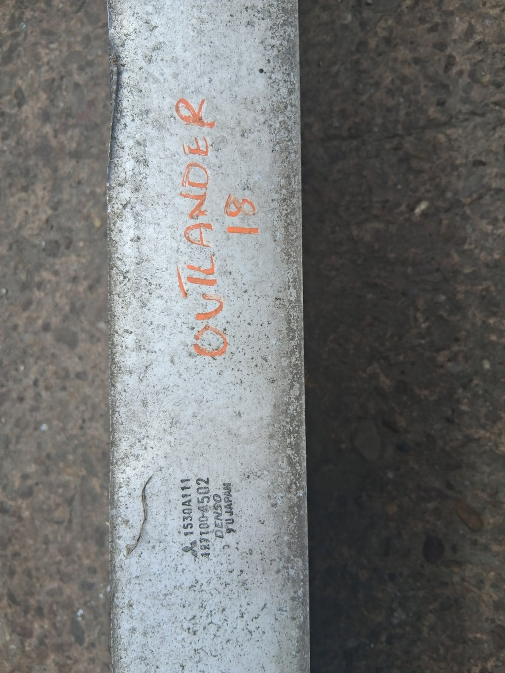 2018 MITSUBISHI OUTLANDER MK3 2.3 DIESEL INTERCOOLER RADIATOR 1271004502