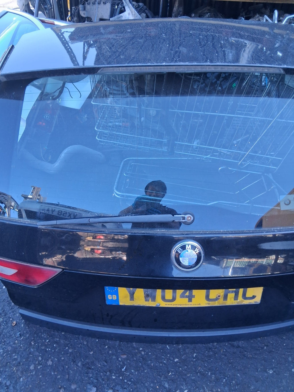2004 BMW X3 E83 COMPLETE REAR TAILGATE BOOTLID BLACK