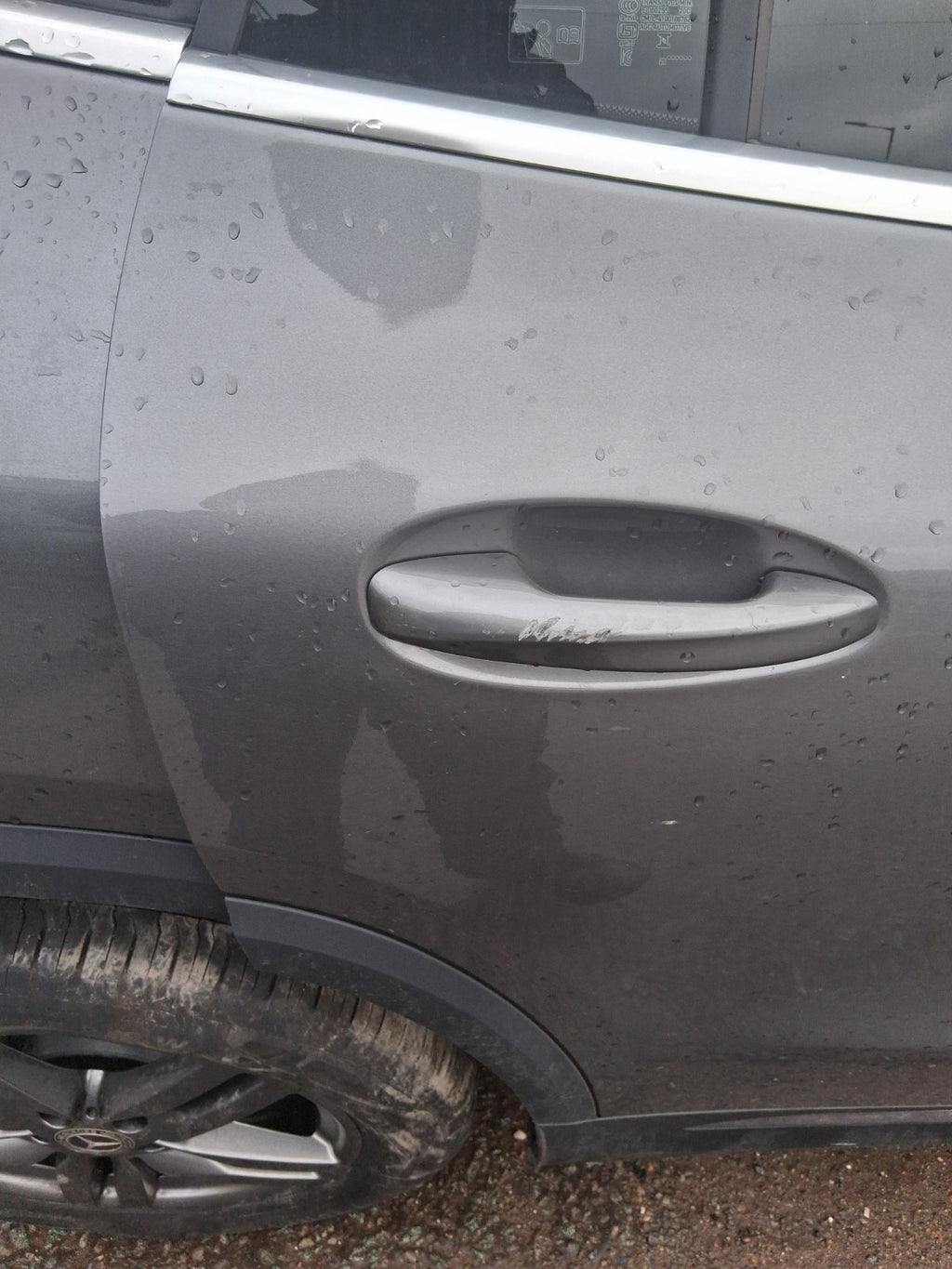 2025 MERCEDES BENZ GLA 180 FACELIFT H247 OSR DRIVER SIDE BARE REAR DOOR GREY 787