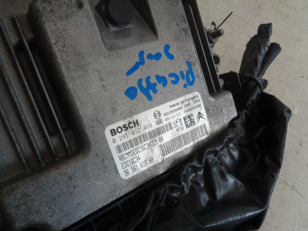 CITROEN XSARA PICASSO 1.6 HDI DIESEL ECU ENGINE CONTROL MODULE UNIT 9656161680