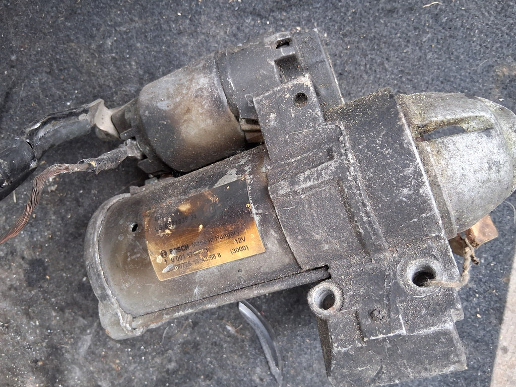 BMW 3 SERIES F30 320D 2017 B47 2.0 DIESEL STARTER MOTOR 862183904