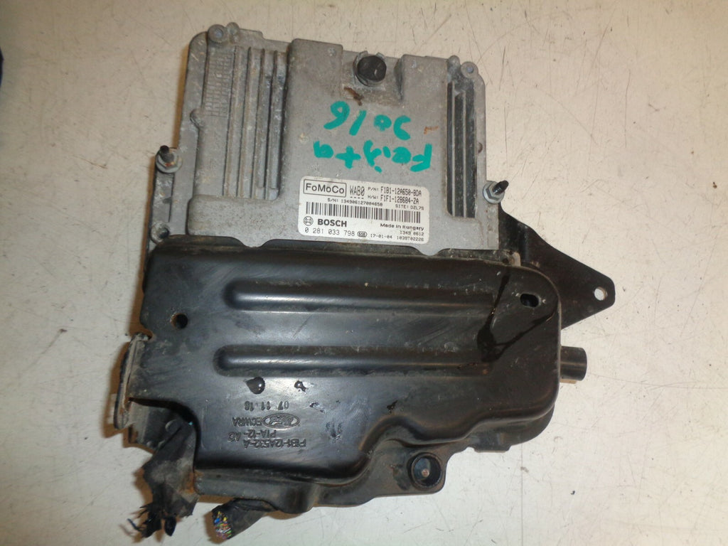 FORD FIESTA MK7 2016 1.5 DIESEL BOSCH ENGINE CONTROL MODULE ECU F1B112A650BDA