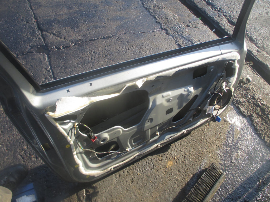 FIAT GRANDE PUNTO MK3 2008 3 DR PASSENGER SIDE BARE DOOR CHEMICAL GREY METALLIC