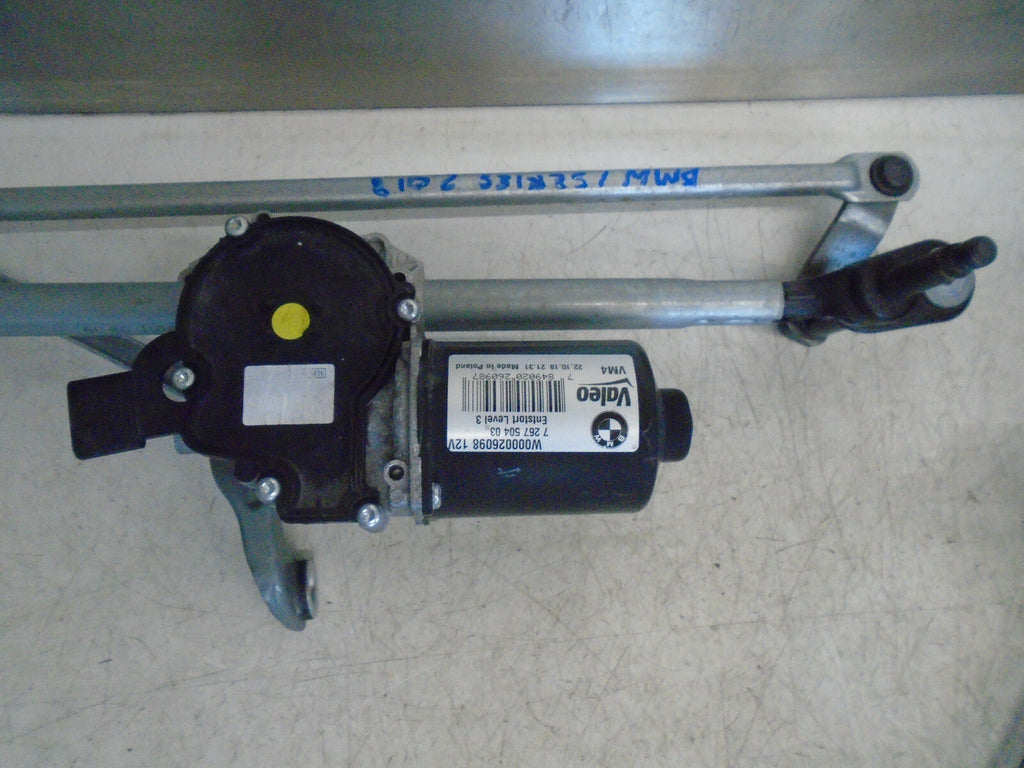 BMW 1 SERIES 2018 F20 FRONT WINDSCREEN WIPER MOTOR LINKAGES 7267504
