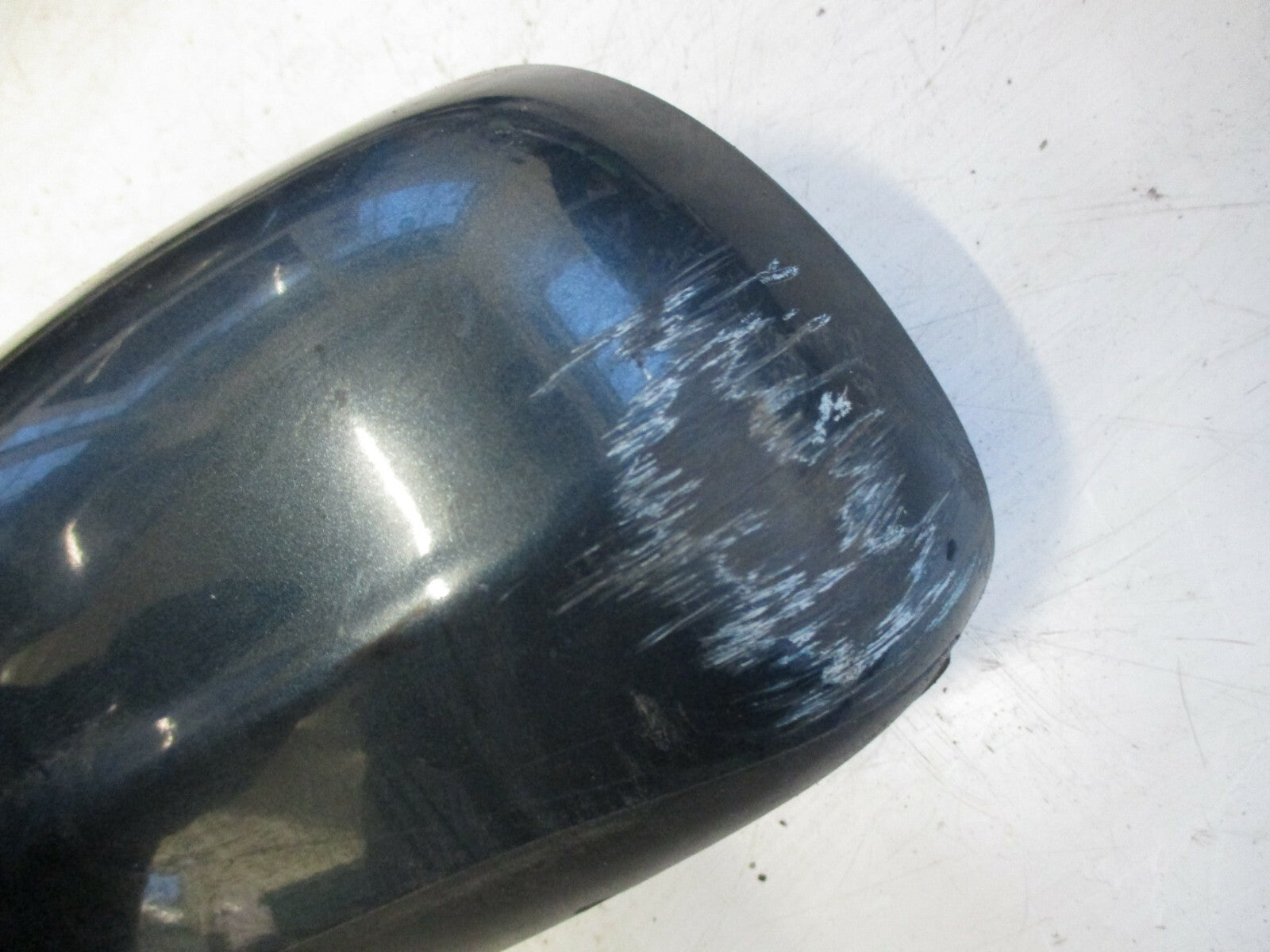 VW VOLKSWAGEN PASSAT B5 2002 NS PASSENGER SIDE DOOR WING MIRROR GREEN ELECTRIC