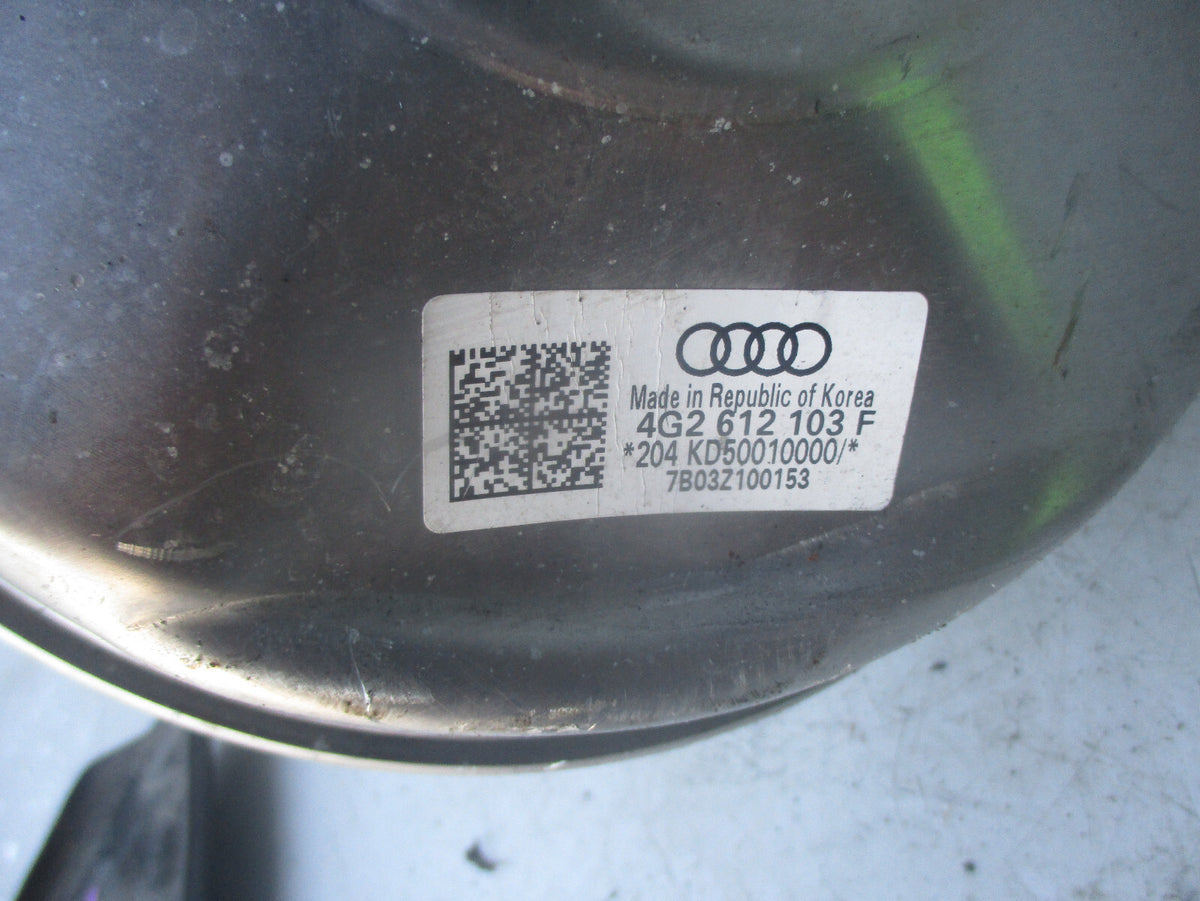 AUDI A6 2017 2.0 DIESEL BRAKE SERVO BOOSTER 4G2612103F
