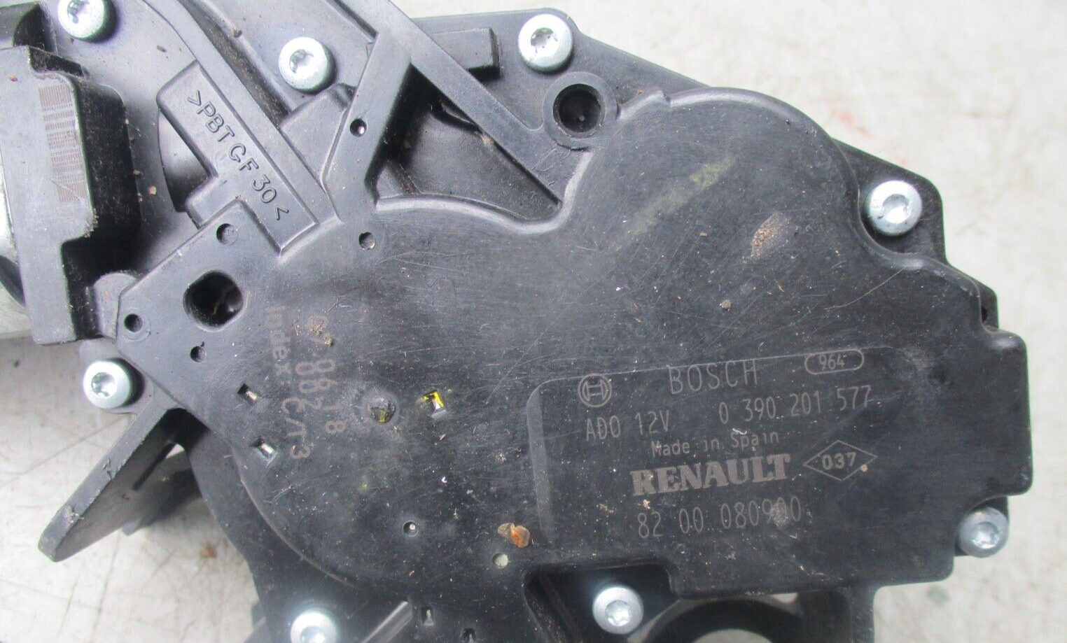 2005 RENAULT MEGANE HATCHBACK REAR WIPER MOTOR 0390201577