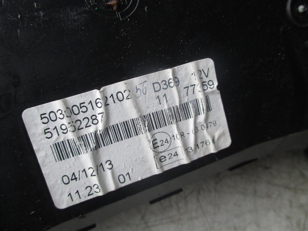 VAUXHALL COMBO D 2014 1.3 DIESEL SPEEDO SPEEDOMETER INSTRUMENT CLUSTER 51952287
