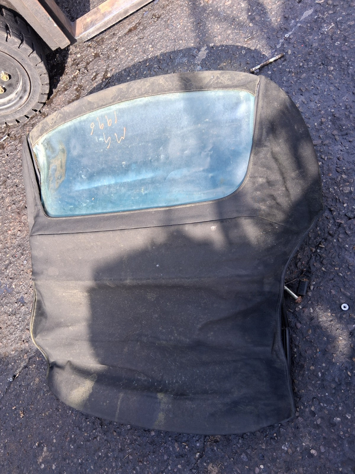 MG MGF 1996 MK1 CONVERTIBLE ROOF WITH PLASTIC REAR WINDOW COMPLETE