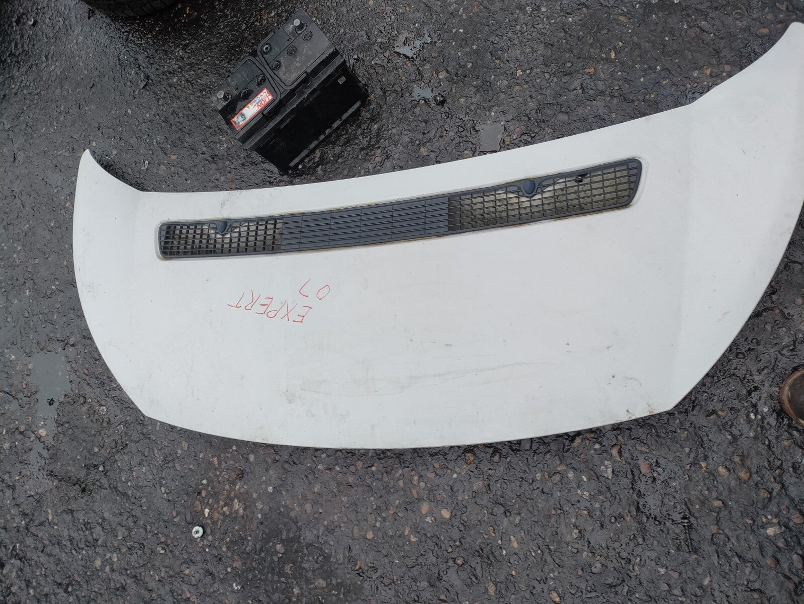 2007 PEUGEOT EXPERT MK2 FRONT BONNET HOOD WHITE