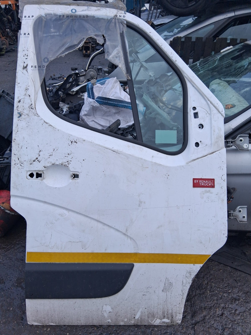 2020 RENAULT MASTER MK3 OSF DRIVER SIDE FRONT DOOR BARE WHITE
