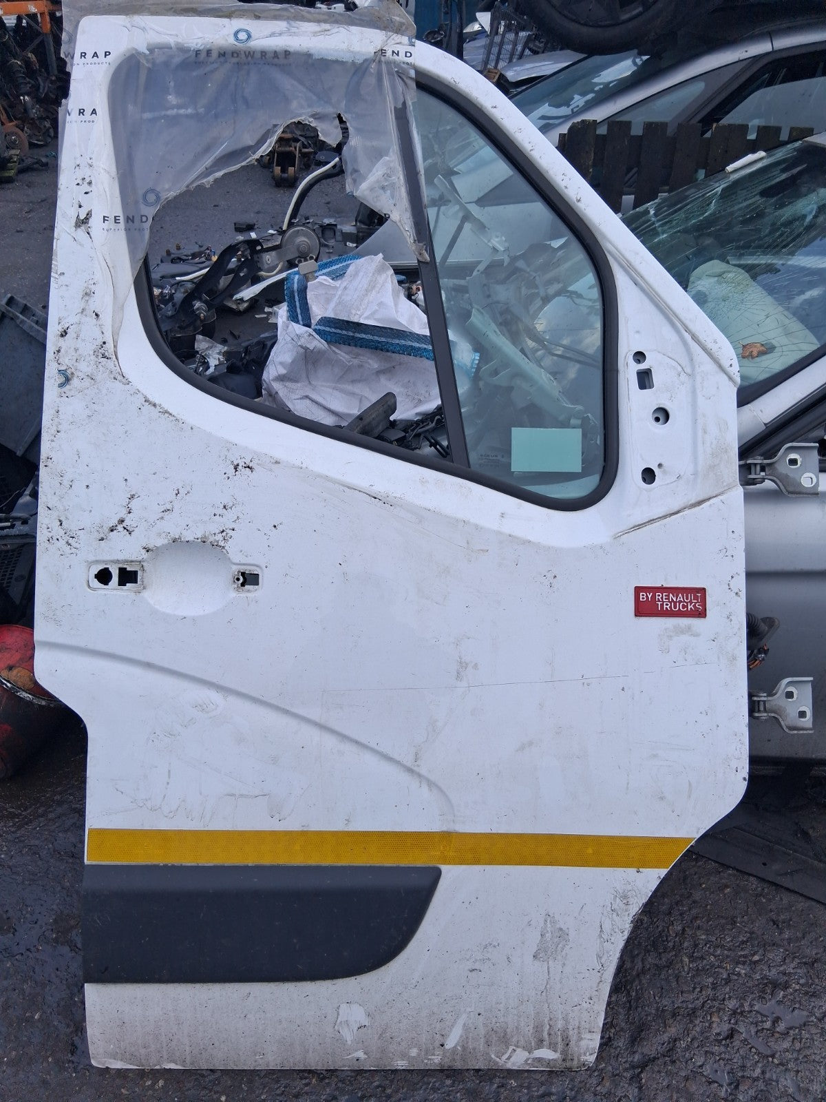 2020 RENAULT MASTER MK3 OSF DRIVER SIDE FRONT DOOR BARE WHITE