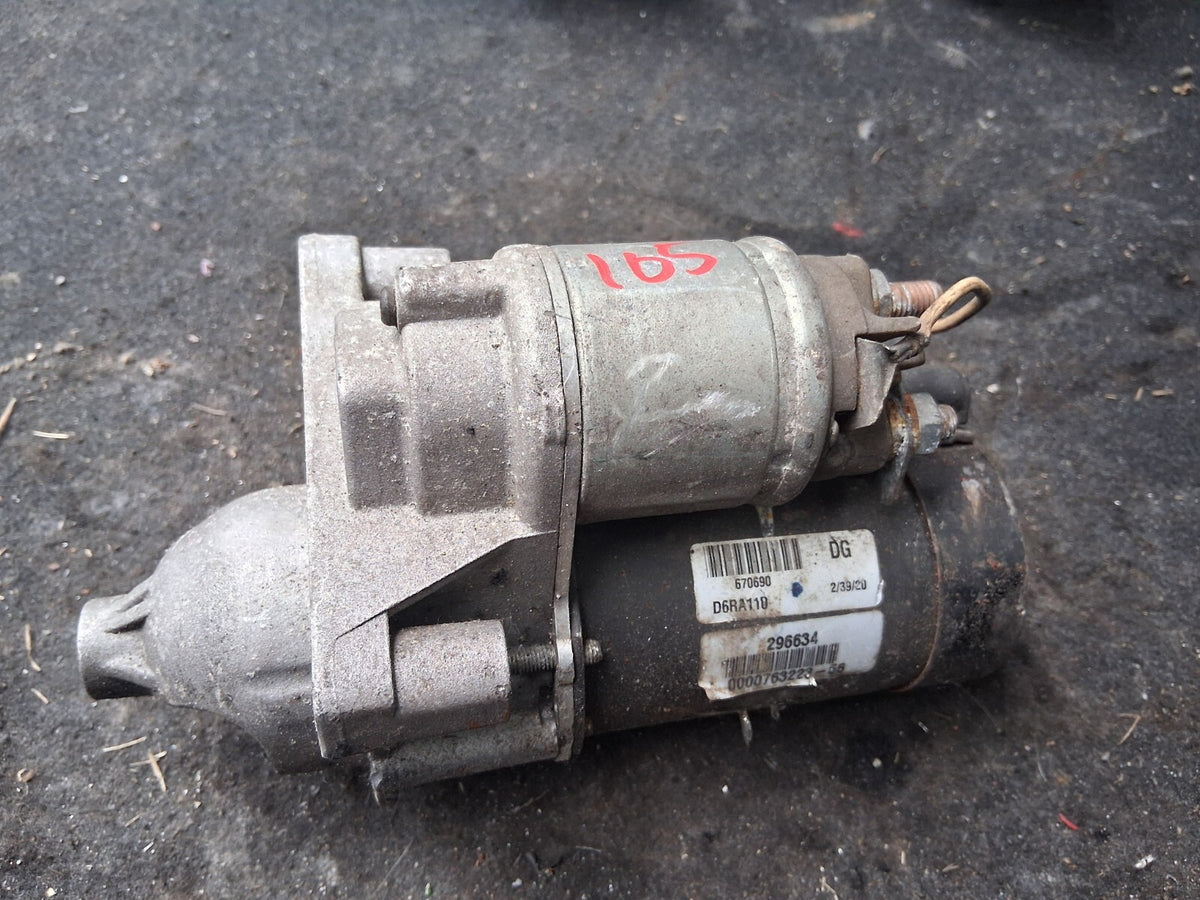 PEUGEOT 1007 2006 MK1 1.6 PETROL STARTER MOTOR 670690