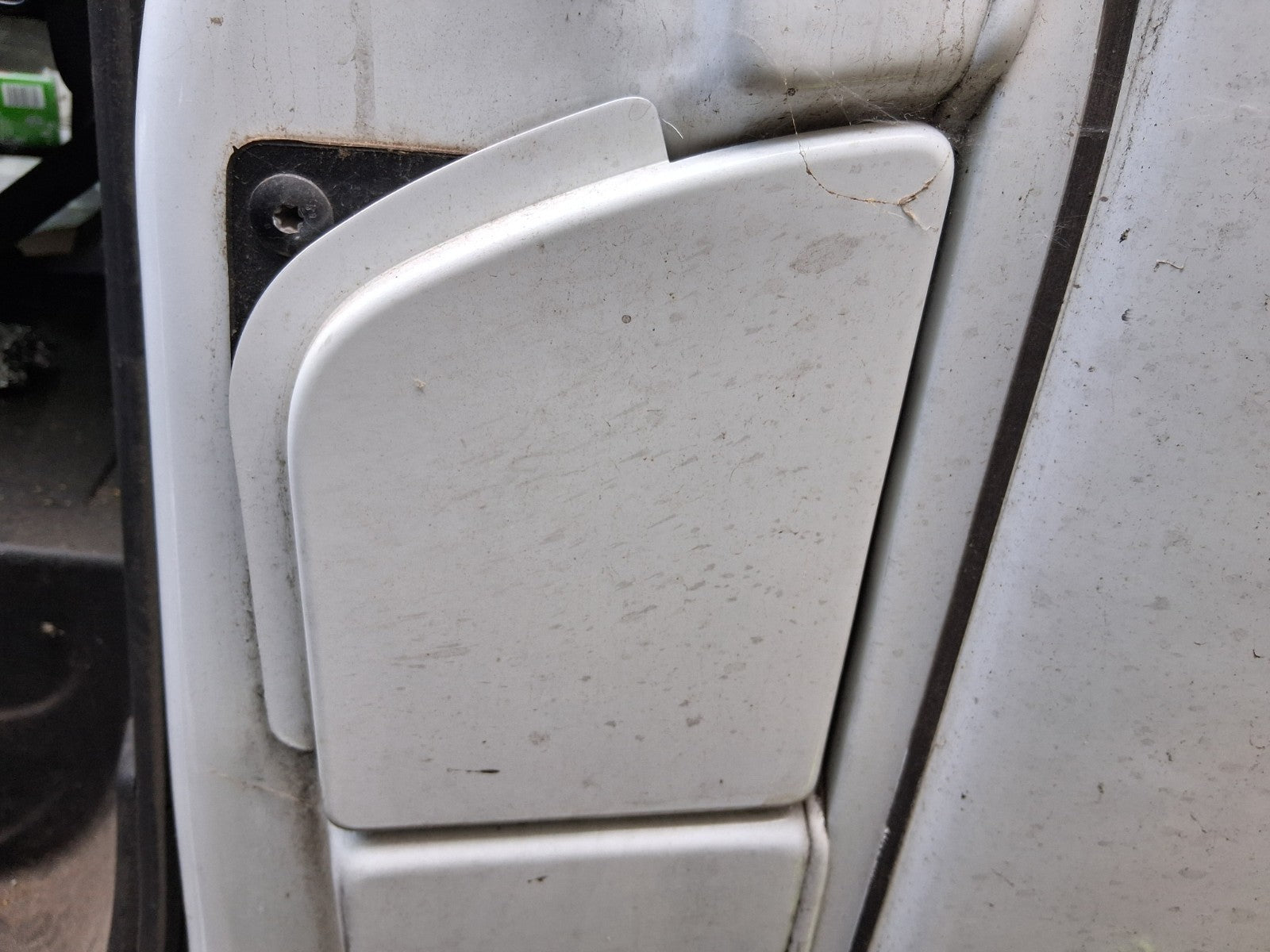 2024 RENAULT MASTER MK3 FUEL FILLING TANK FLAP COVER WHITE