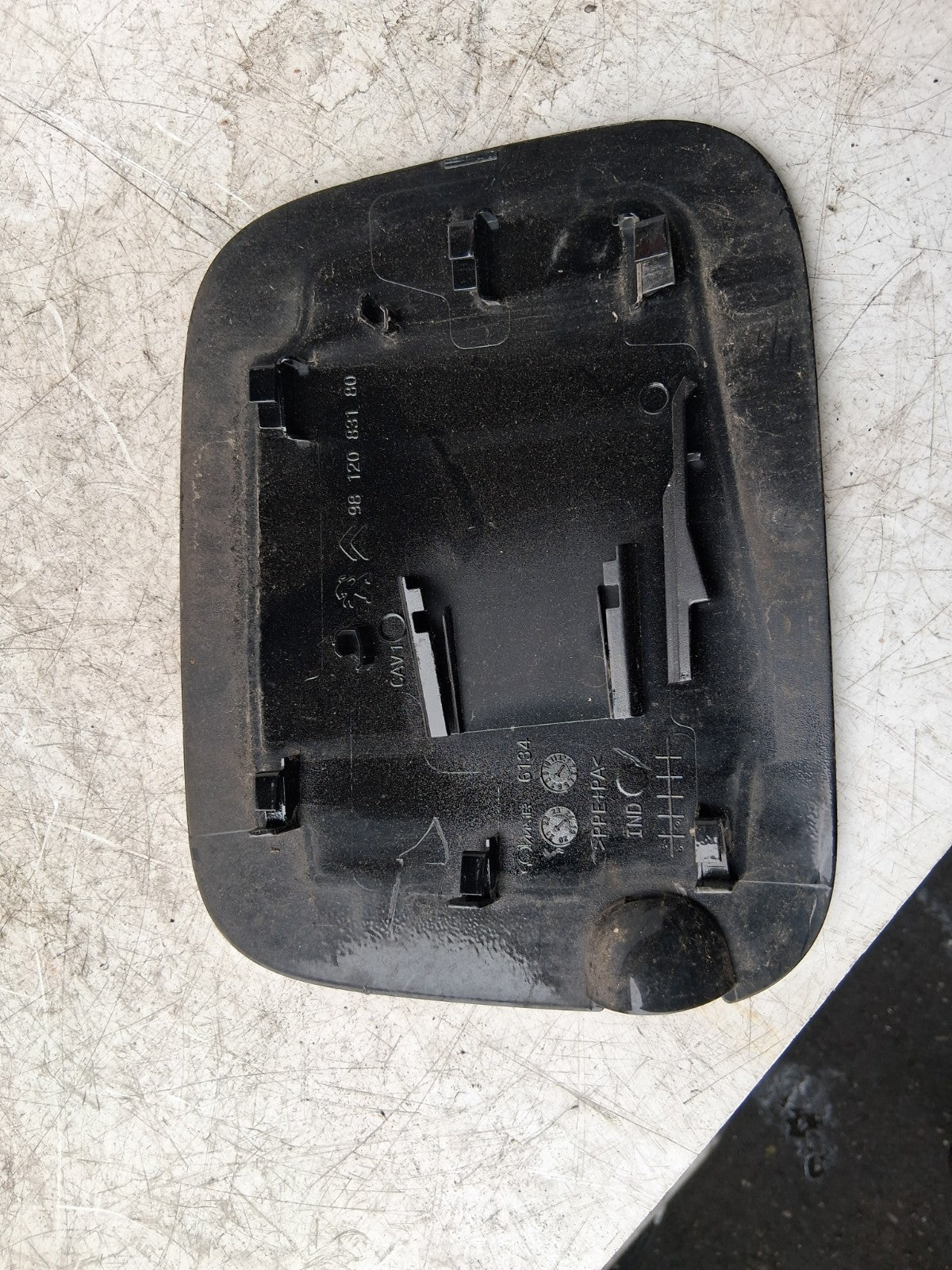 2023 CITREOEN C3 MK3 FUEL FILLER FLAP BLACK