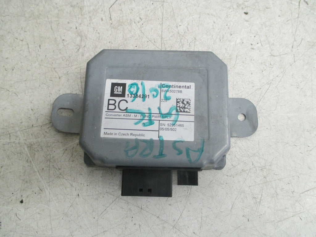 VAUXHALL ASTRA GTC 2016 SAT NAV NAVIGATION TELEPHONE SUPPLY MODULE 13384291