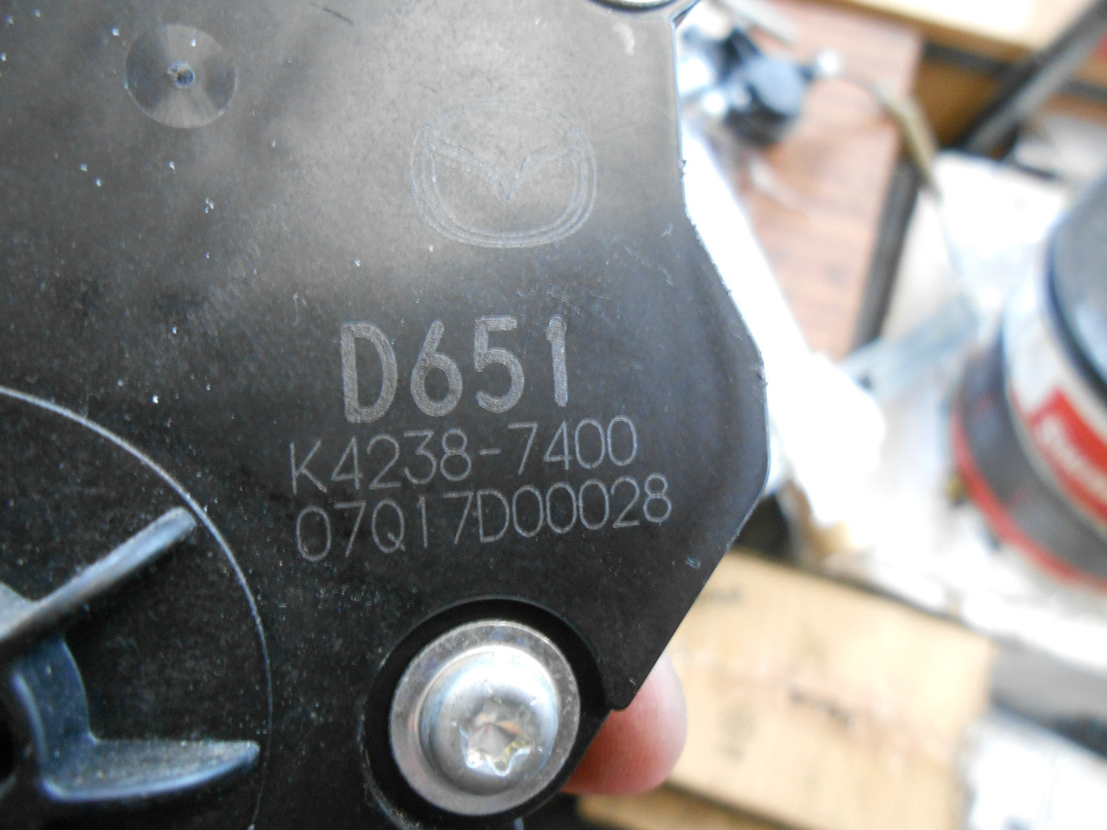 MAZDA 2 DE 2010 1.3 16V PETROL ELECTRONIC ACCELERATION THROTTLE PEDAL K4238-7400