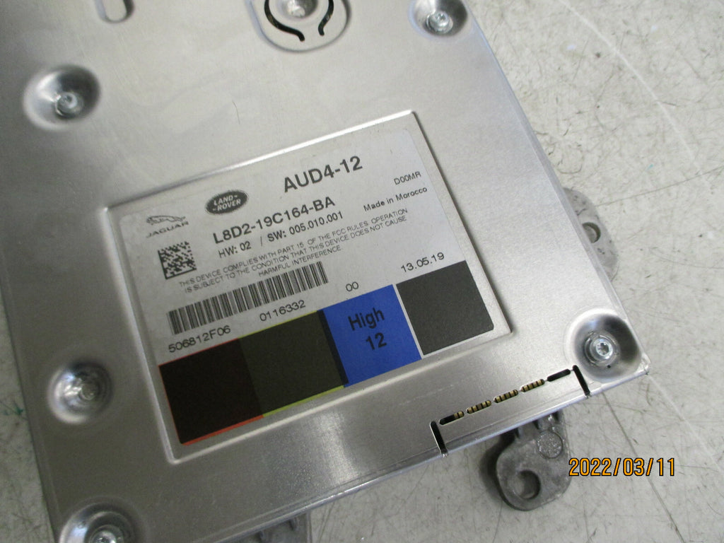 2019 JAGUAR XE RANGE ROVER SPORT DISCOVERY AMPLIFIER L8D219C164BA