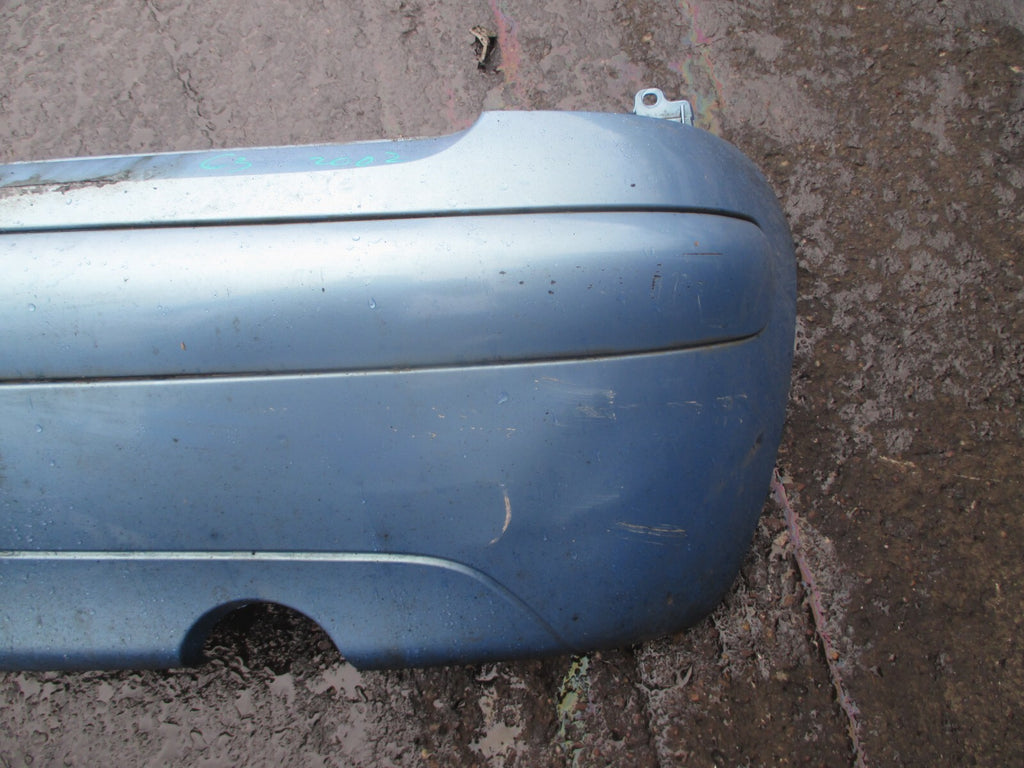 CITROEN C3 MK1 2002 REAR COMPLETE BUMPER BLUE