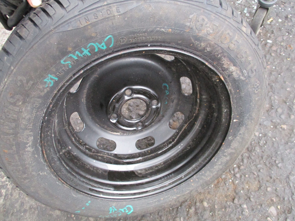 CITROEN C4 CACTUS 2018 15 INCH STEEL SPARE WHEEL WITH TYRE 185/65R15